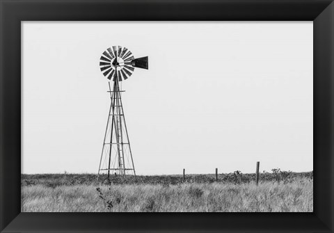 Framed Colorado Windmill Print