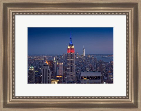 Framed Skyscrapers Print