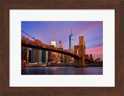 Framed Brooklyn Morning Print