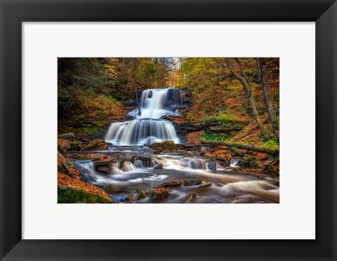 Framed Tuscarora Falls Print