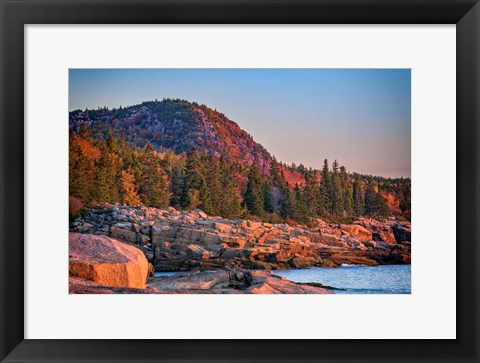 Framed Beehive of Acadia National Park Print