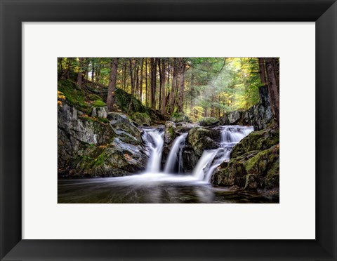 Framed Hancock Brook Falls Print