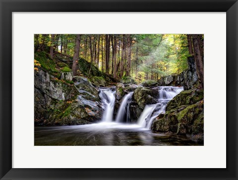 Framed Hancock Brook Falls Print