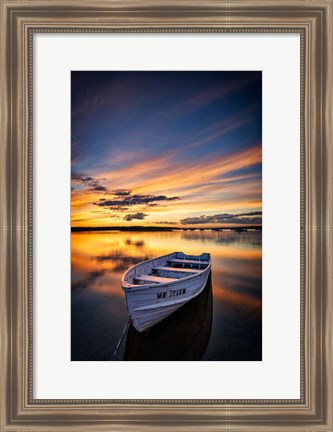 Framed Low Tide Afterglow Print