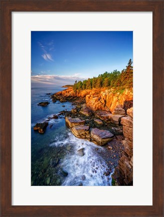 Framed Spring Morning in Acadia Print