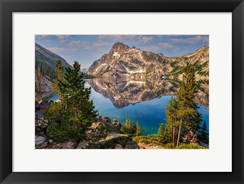 Framed Sawtooth Lake Print