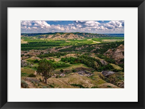 Framed Oxbow Overlook Print