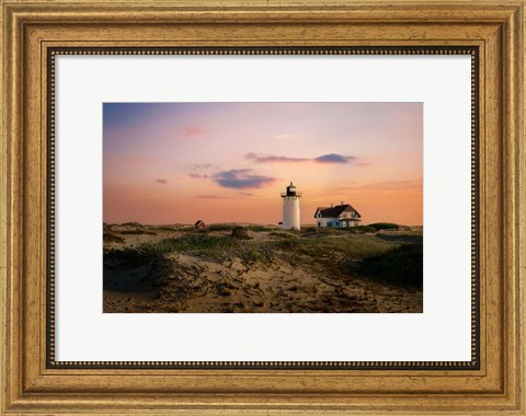 Framed Dusk at Race Point Print