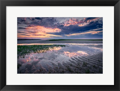 Framed Paines Creek Reflections II Print