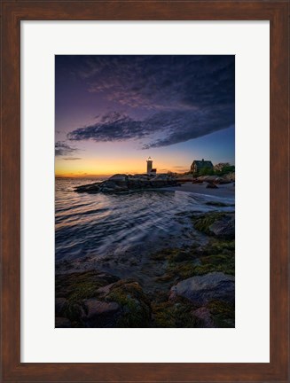 Framed Annisquam Twilight Print