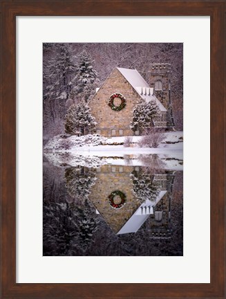 Framed Wachusett Reflection Print