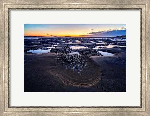 Framed Popham Beach Sunrise III Print