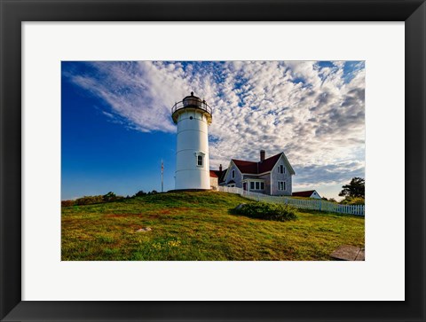 Framed Nobska Light Print