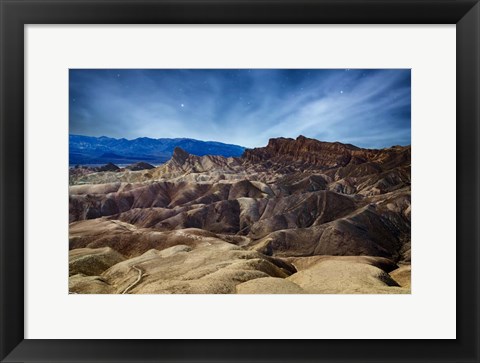 Framed Zabriskie Starlight Print