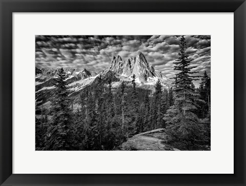 Framed Liberty Bell B&amp;W Print