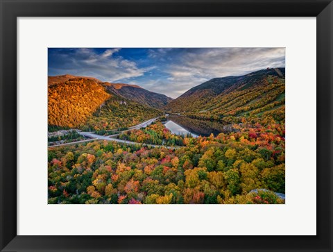 Framed Sunset at Artist&#39;s Bluff Print