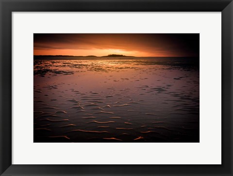 Framed Shimmering Sands Print