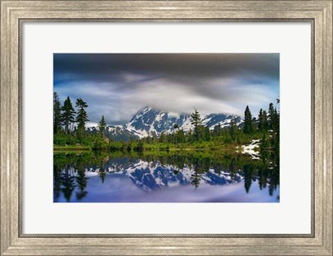 Framed Mount Shuksan Print