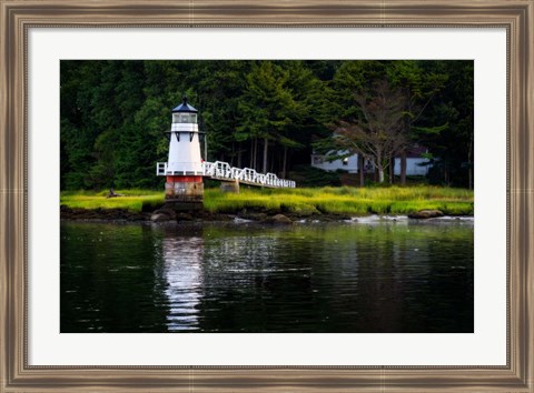 Framed Morning on the Kennebec Print