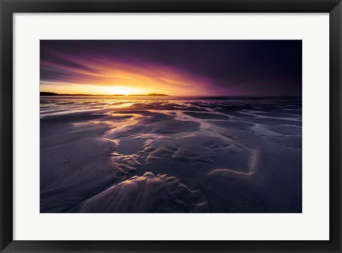 Framed Luminous Ebb Print