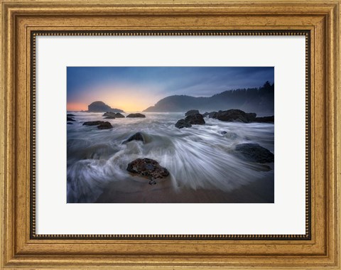 Framed Ecola Mist Print