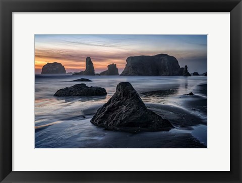 Framed Bandon Twilight Print