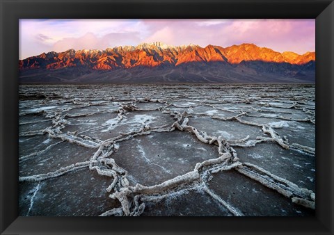 Framed Badwater Morning Print