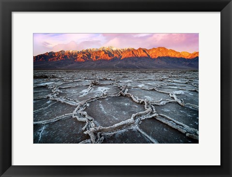 Framed Badwater Morning Print