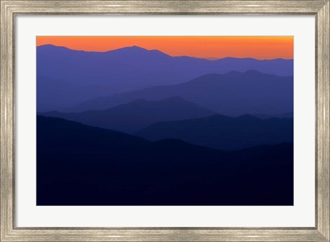 Framed Appalachian Hues II Print