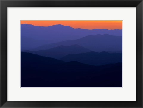 Framed Appalachian Hues II Print