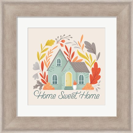 Framed Sweater Weather VII Print