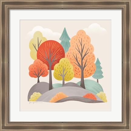 Framed Sweater Weather VIII Print