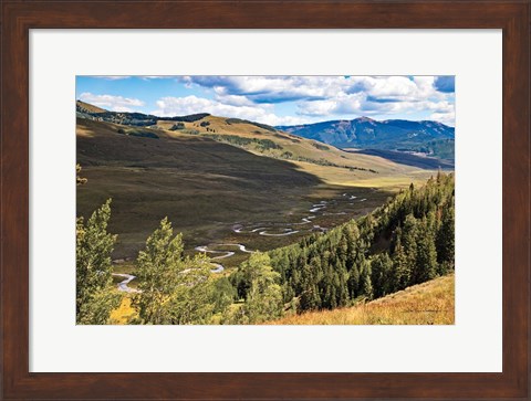 Framed Colorado Valley Print