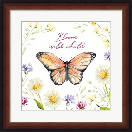 Framed Wild for Wildflowers VI Print