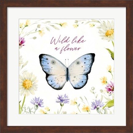 Framed Wild for Wildflowers VII Print
