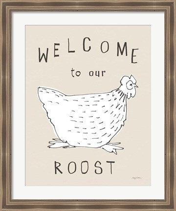 Framed Roost I Print