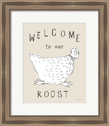 Framed Roost I Print