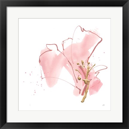 Framed Floral Blossom III Print