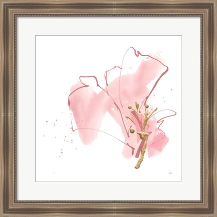 Framed Floral Blossom III Print