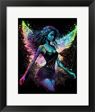 Framed Fairy 4 Print