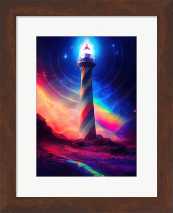 Framed Lighthouse2 Print