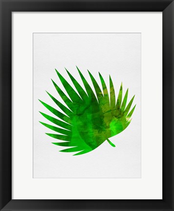 Framed Tropical Chamaerops Print