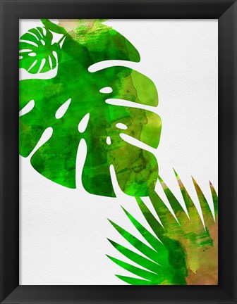 Framed Tropical Monstera Print