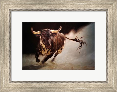 Framed El Toro 2 Print