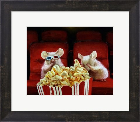 Framed Movie Night 2 Print