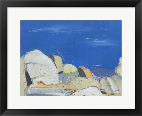 Framed Joshua Tree Boulders Print