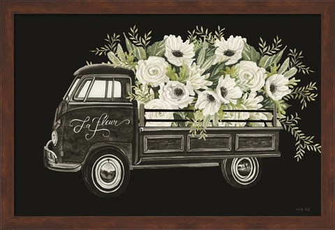 Framed Flowers Galore Print