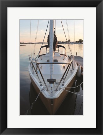 Framed Docked I Print