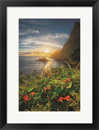 Framed Sunrise in Paradise Print