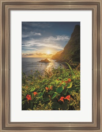 Framed Sunrise in Paradise Print